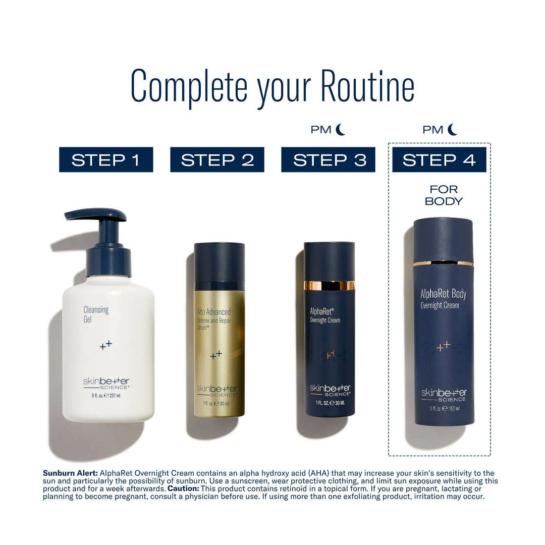 AlphaRet Body Overnight Cream-Retinols-SkinBetter-Skin Design-Best-Medical-Spa-South-Shore-Pembroke-massachusetts