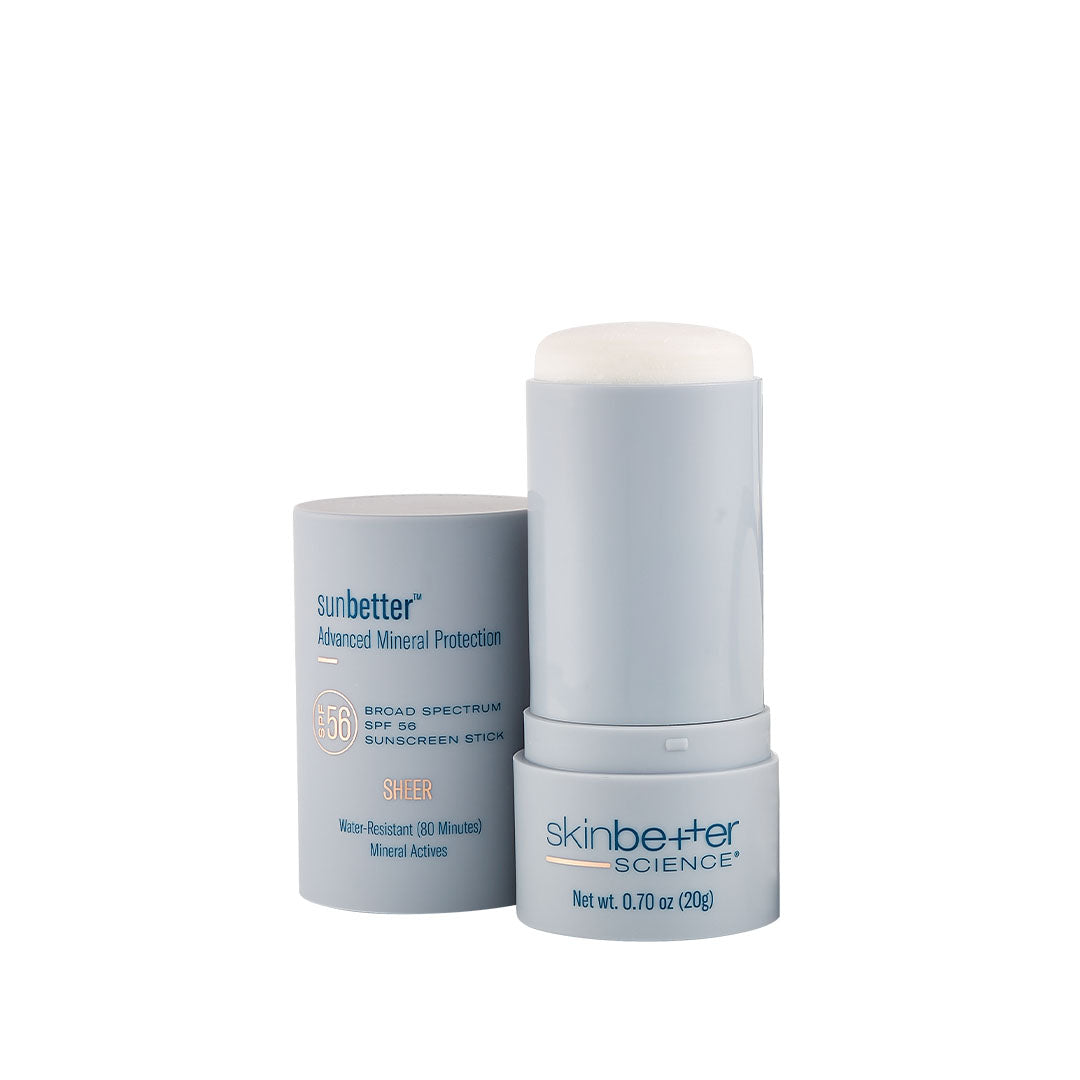 skinbetter sunbetter sheer sunscreen spf 56 stick