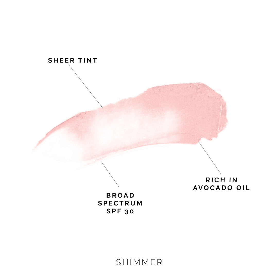Hydrating Sheer Lip Balm - Shimmer product swatch